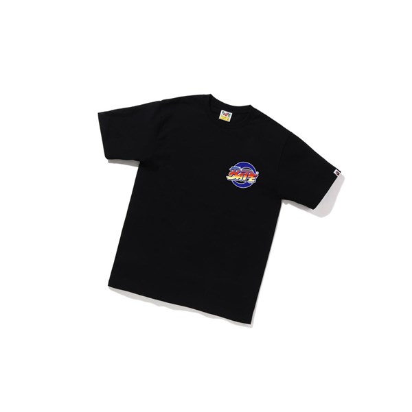 Men's A BATHING APE Japan Culture Karate Tee Short Sleeve T Shirts Black | IJL527901