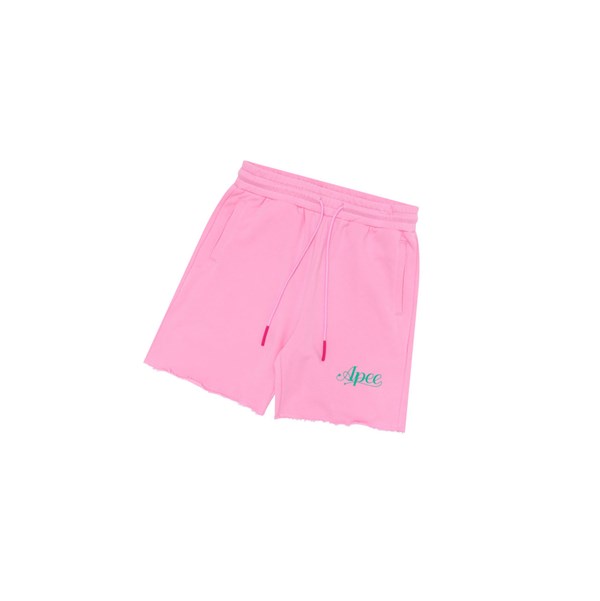 Women's A BATHING APE Logo Lounge Shorts Pink | JQS980213