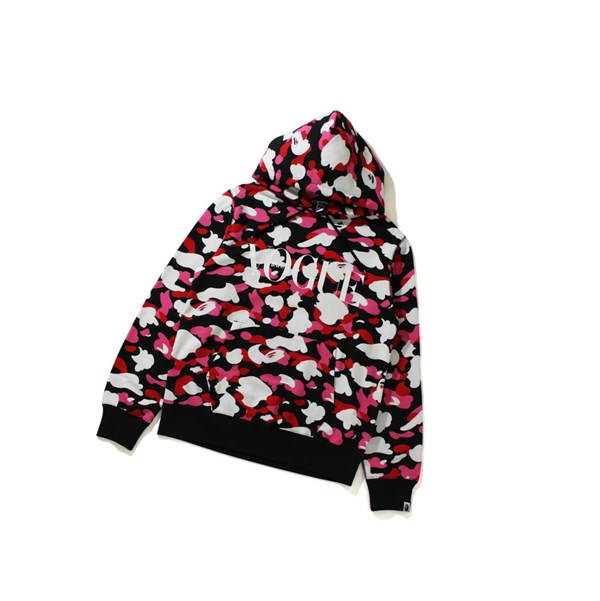 Women's A BATHING APE X Vogue Pullover Hoodie Black | RME657231