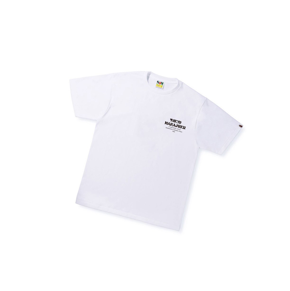 Men\'s A BATHING APE Japan Culture Kanji Ape Head Tee Short Sleeve T Shirts White | CXM801597