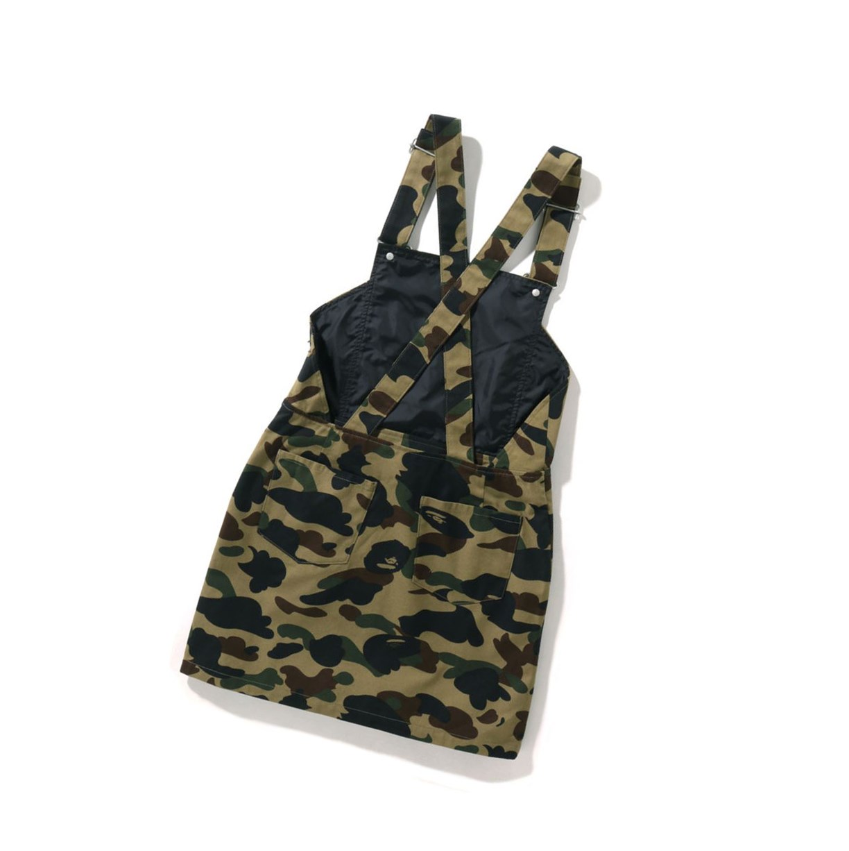 Women's A BATHING APE 1st Camo Jumper Mini Skirts Army Green | TCJ215370