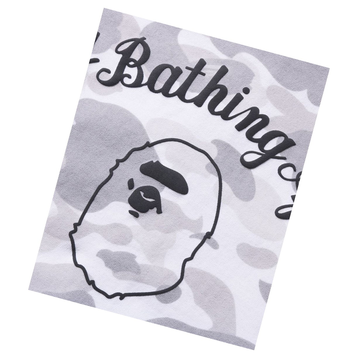 Women's A BATHING APE A Bathing Ape Color Camo Oversized Full Zip Throughs Hoodie White | QJT671930