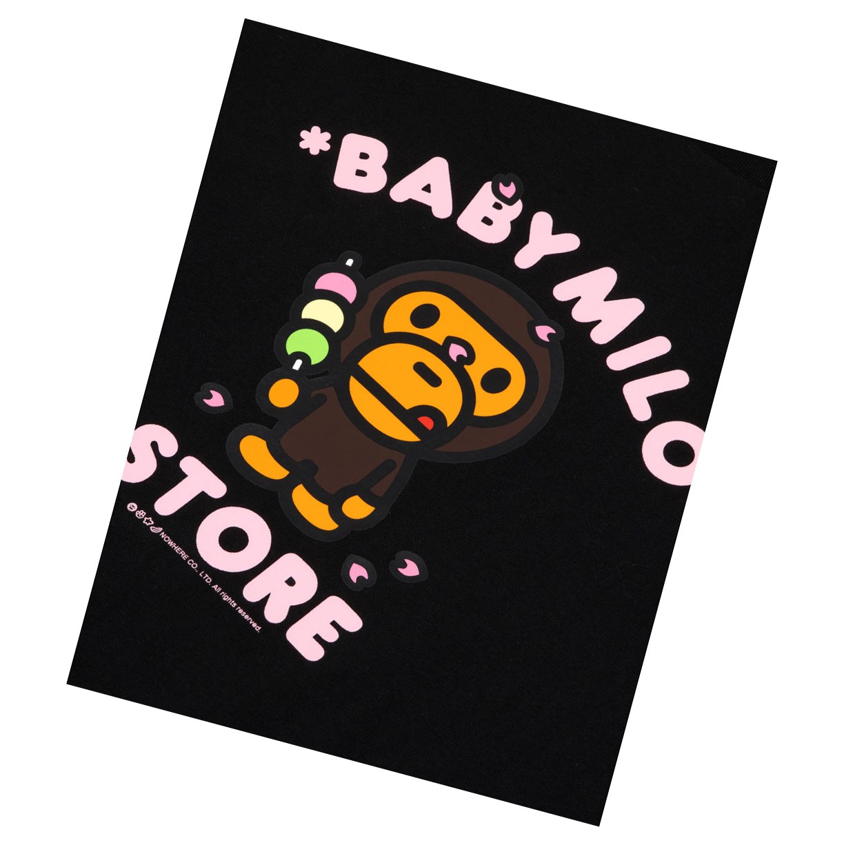 Women's A BATHING APE Baby Milo Boxy Fit Tee Short Sleeve T Shirts Black | EHZ149857