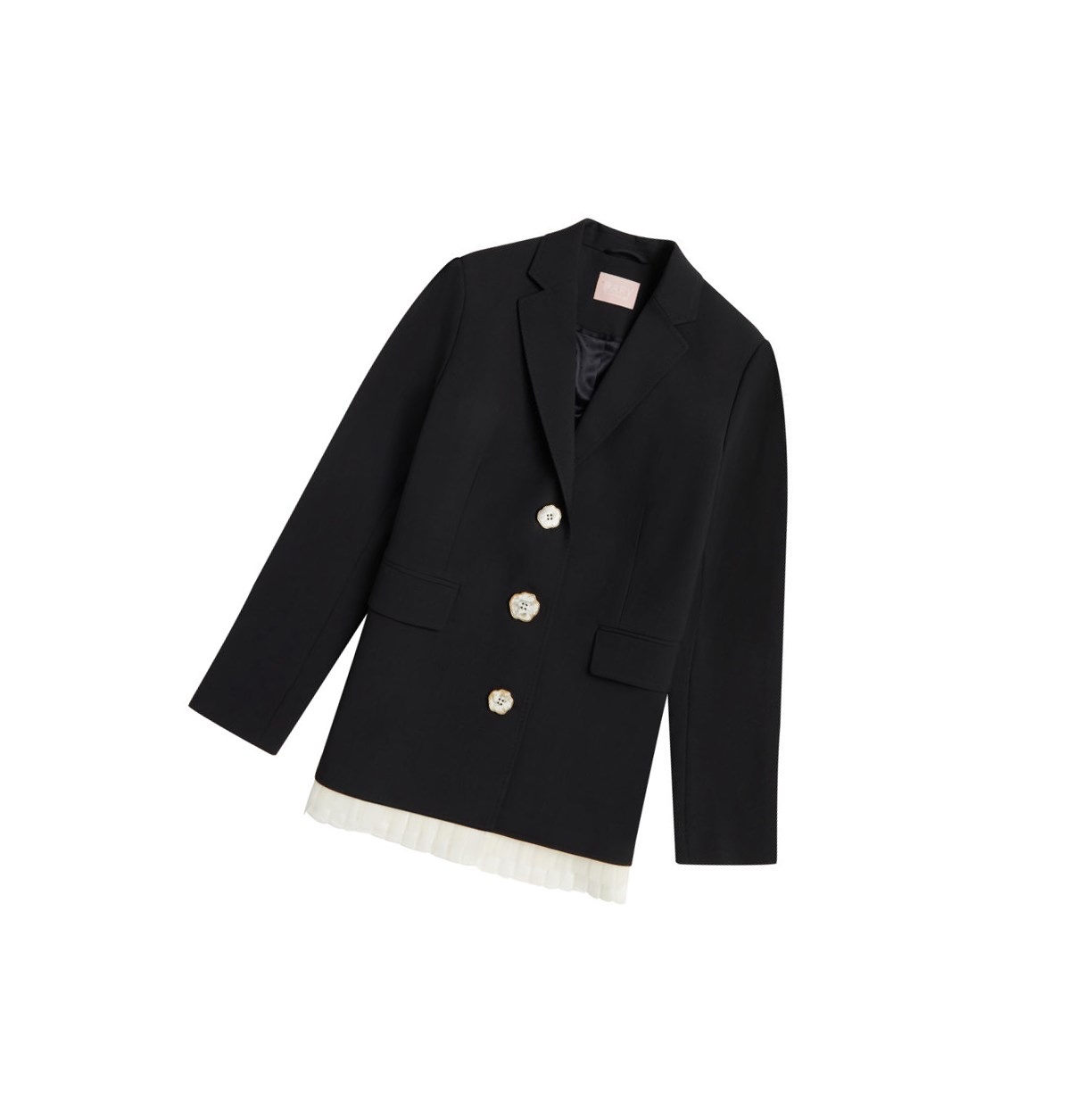 Women\'s A BATHING APE Buttoned Blazer Blazer Blazer Black | GRF659421