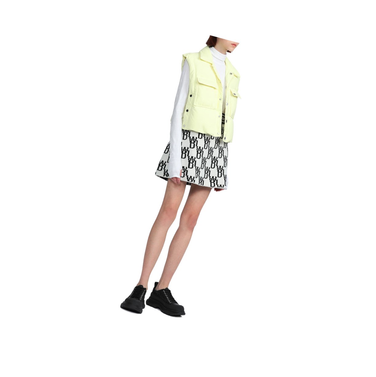 Women's A BATHING APE Buttoned Cropped Down Jackets Pastel Yellow | PUQ798563