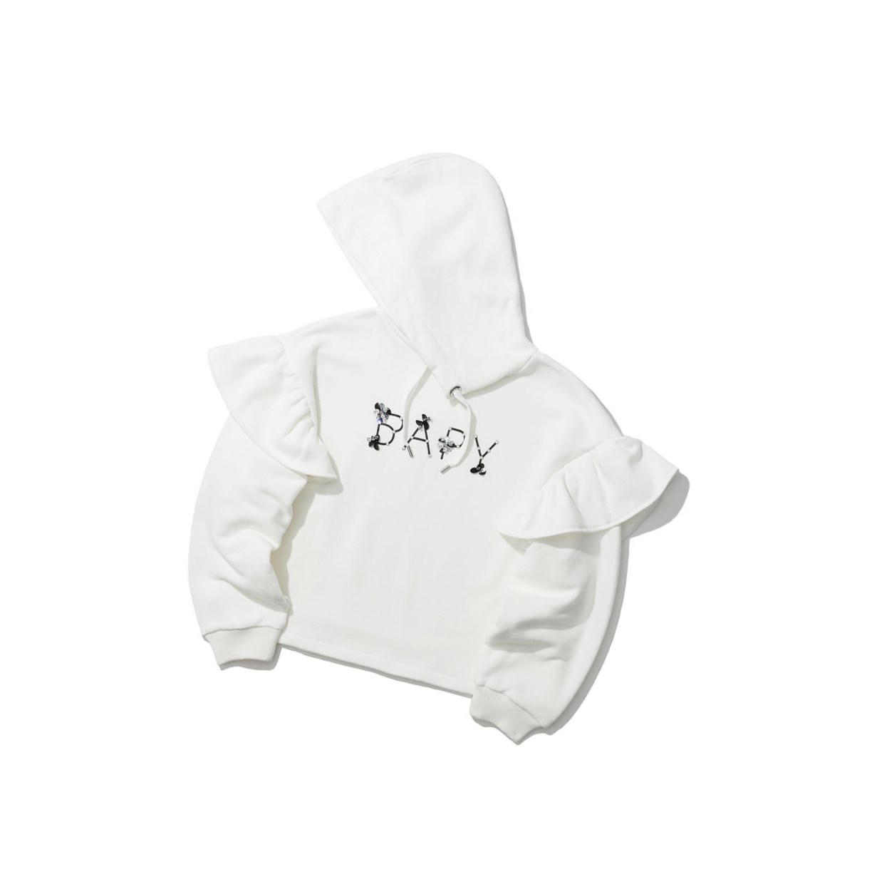 Women\'s A BATHING APE Embellished Hoodie White | YGE162875