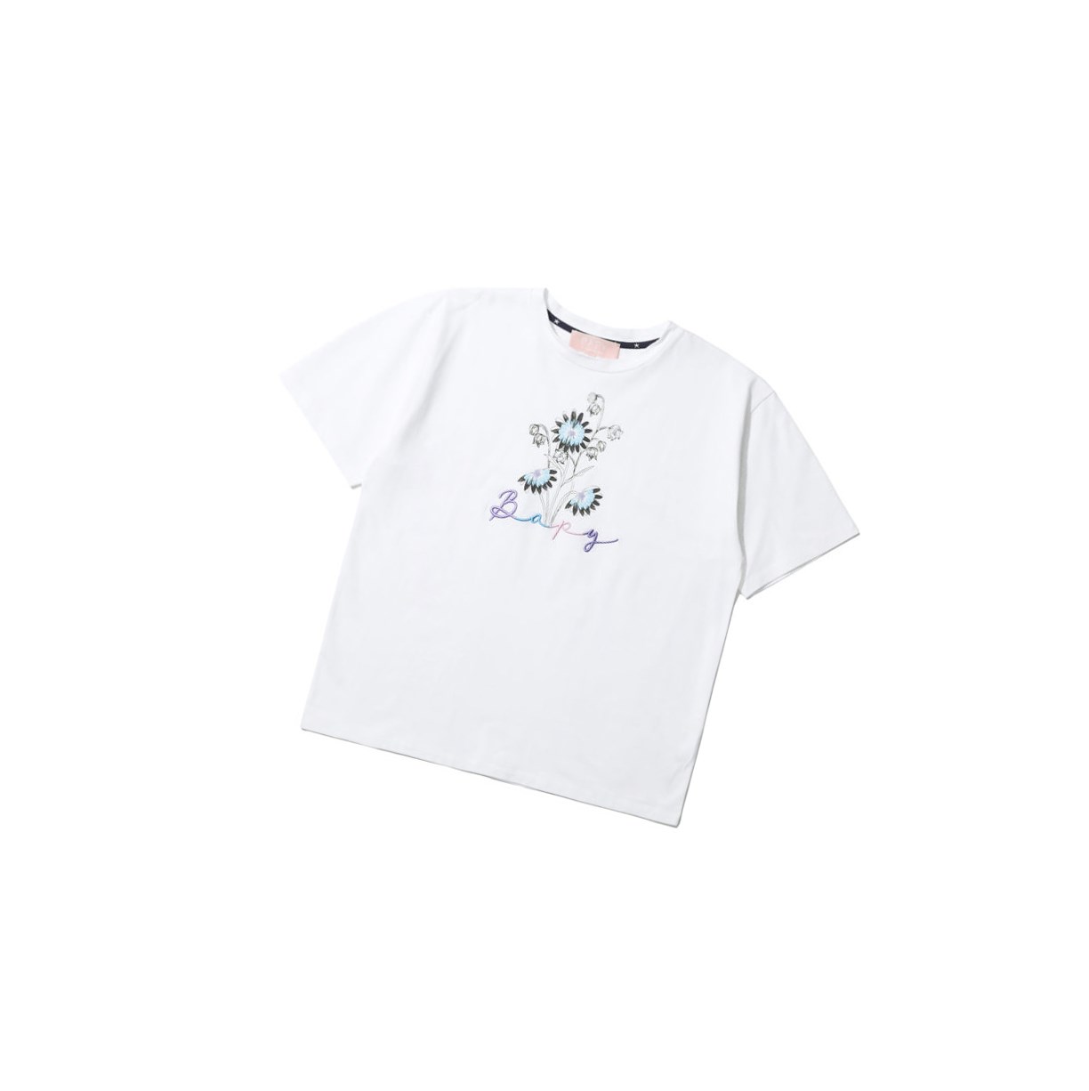 Women\'s A BATHING APE Floral Print Tee Short Sleeve T Shirts White | RYK362710