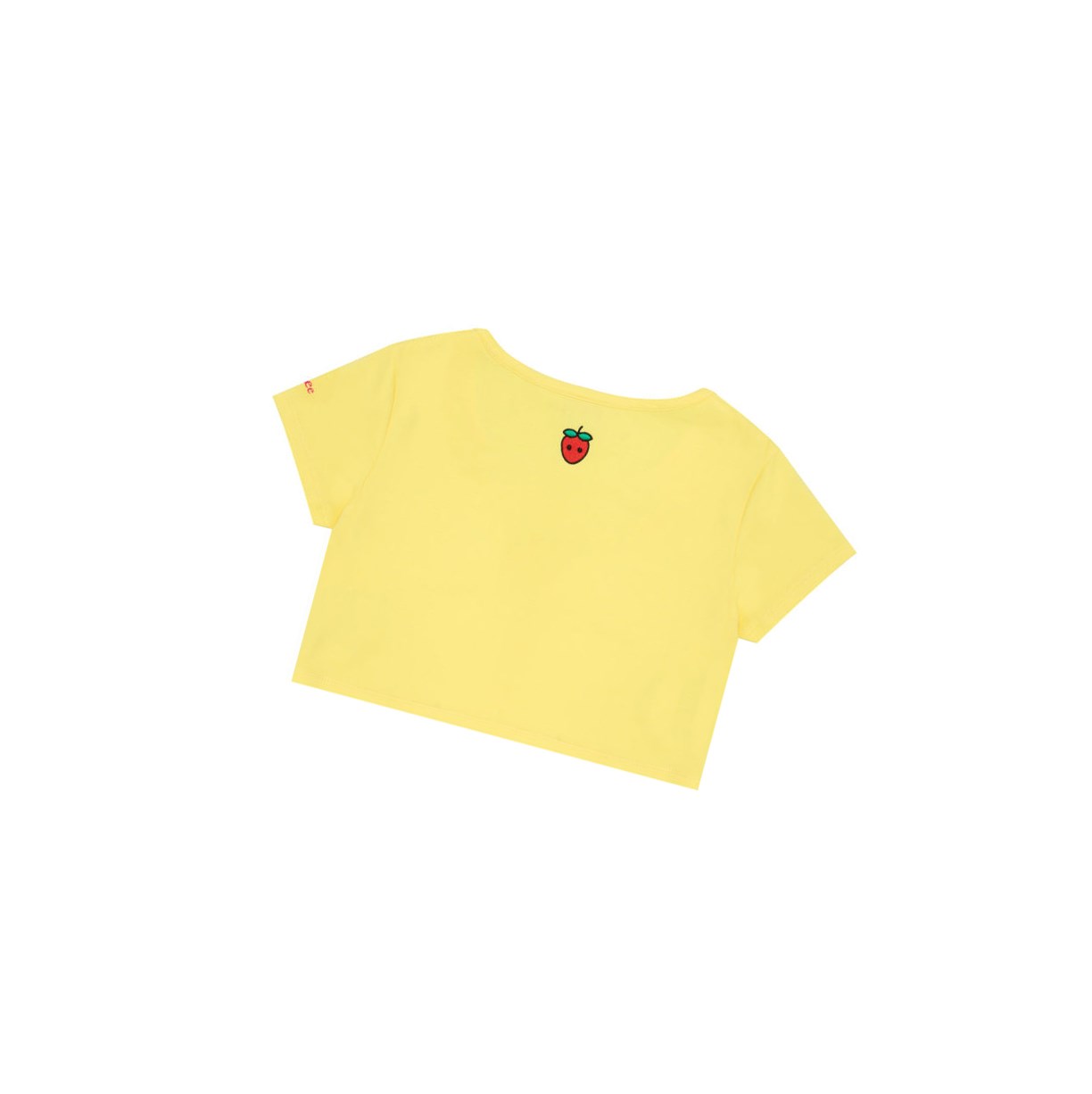 Women's A BATHING APE Logo Berry Tee Short Sleeve T Shirts Lemon Yellow | ENP821950