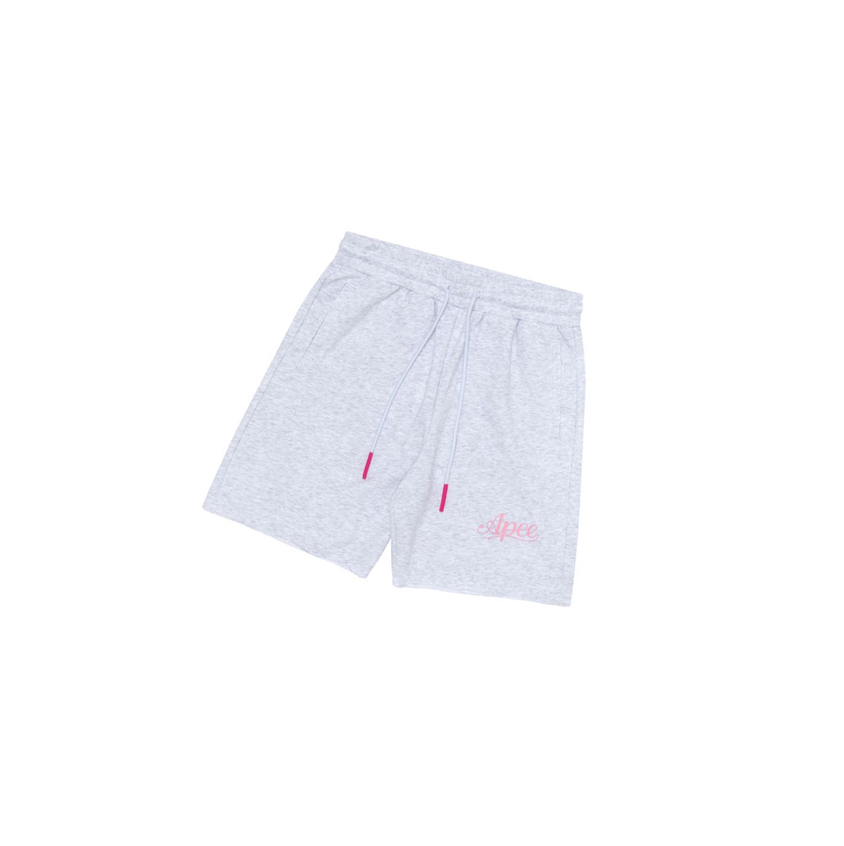 Women\'s A BATHING APE Logo Lounge Shorts Grey | HUQ697052