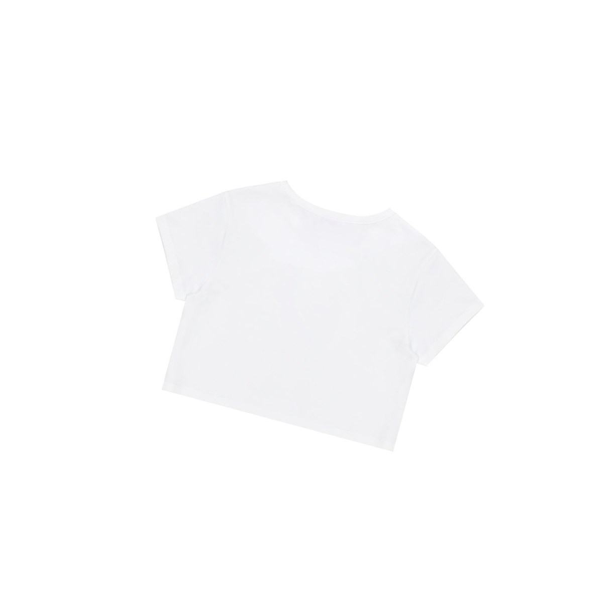 Women's A BATHING APE Logo Printed Slim Cut Tee Short Sleeve T Shirts White | VOZ482063