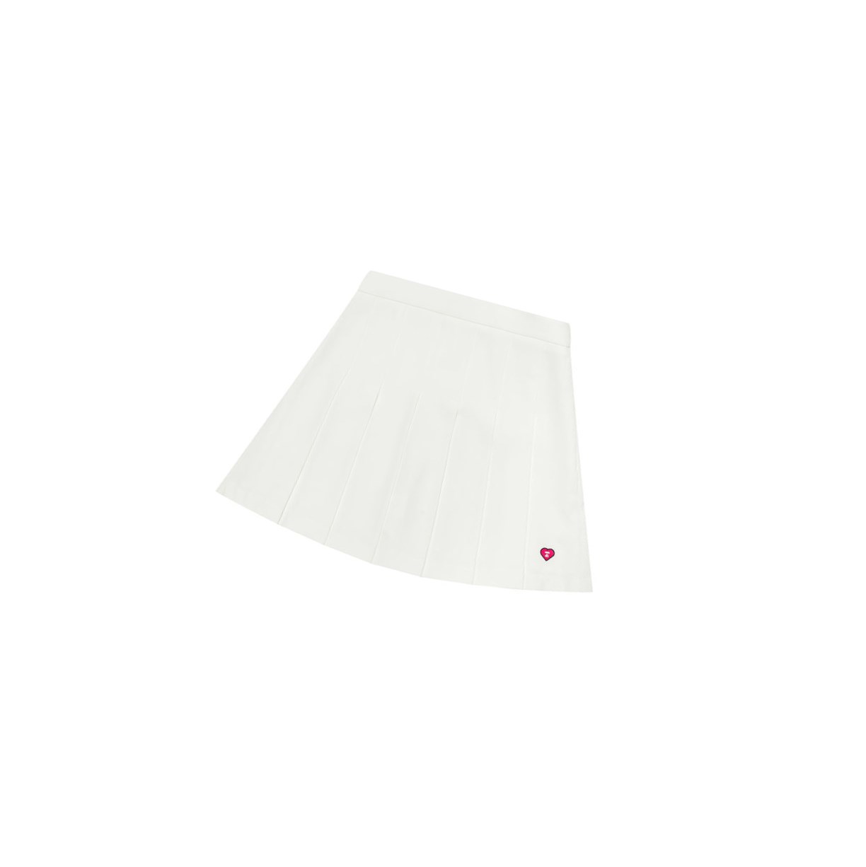 Women\'s A BATHING APE Pleated Mini Skirts Wall White | MGU372105