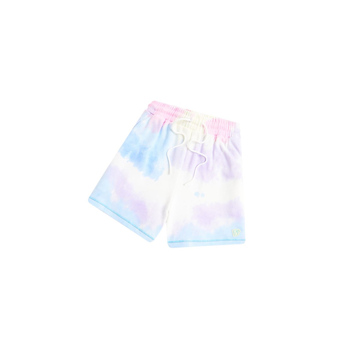 Women\'s A BATHING APE Tie-dye Shorts Light Blue | MJL750638