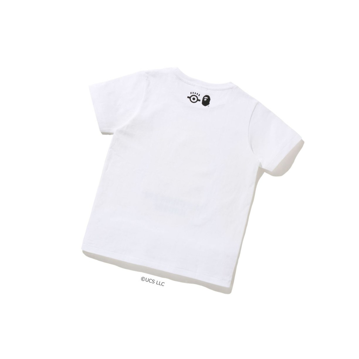 Women's A BATHING APE X Minions Tee08 Short Sleeve T Shirts White | XEI604735